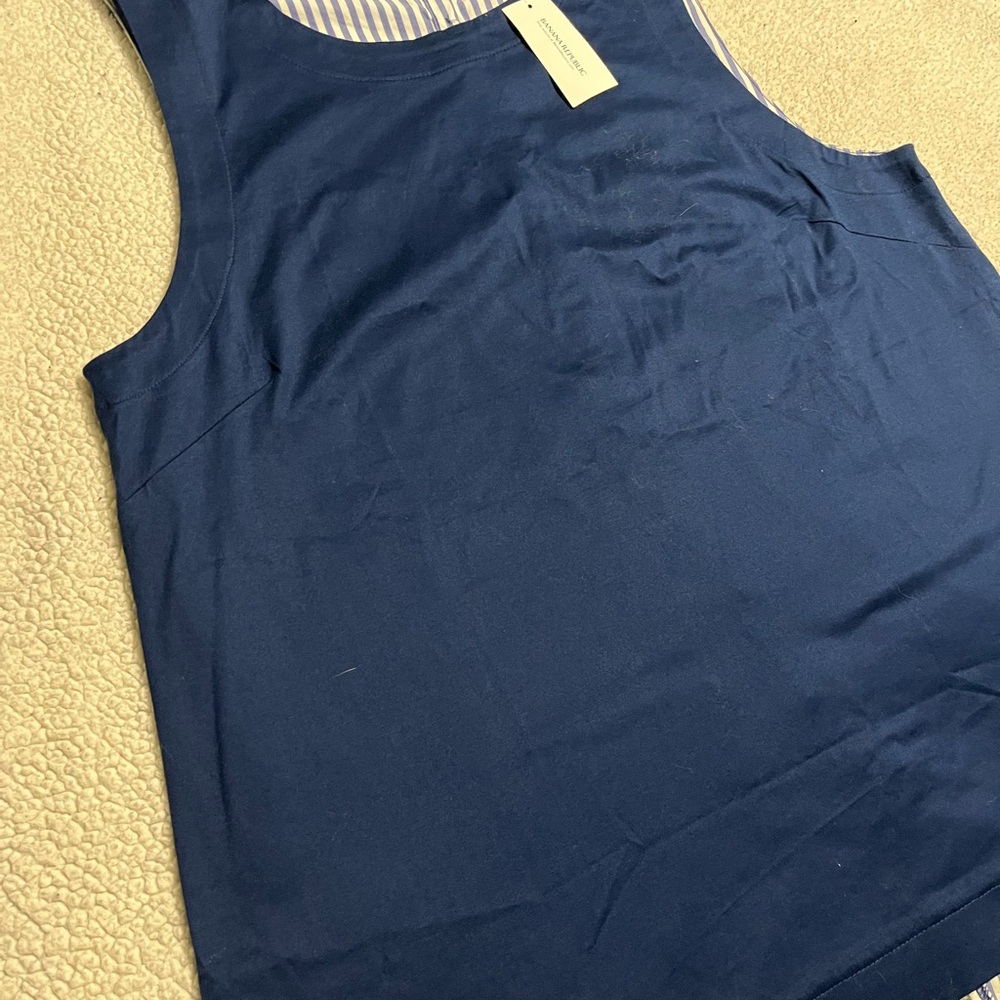 Banana Republic Deep Blue Tank Top